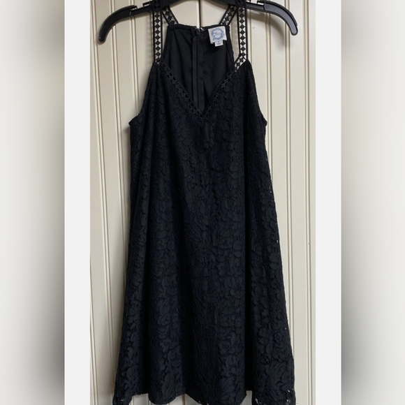 Blue Rain Dresses & Skirts - Blue Rain Black Lace Maxi Dress
